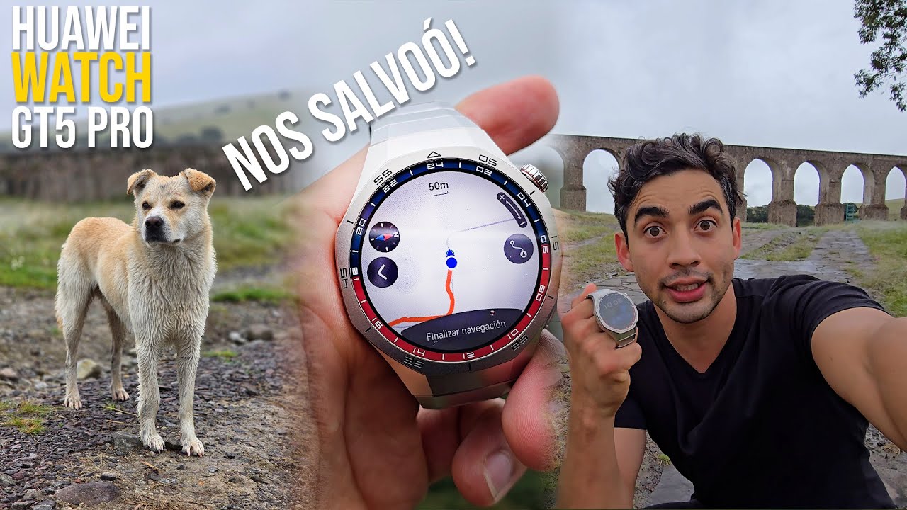 HUAWEI WATCH GT5 PRO || Me salvó de perderme!