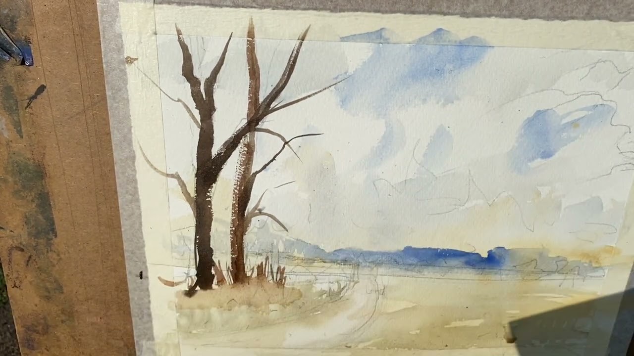 Sean T Wright Classic Norfolk Watercolour Tutorial