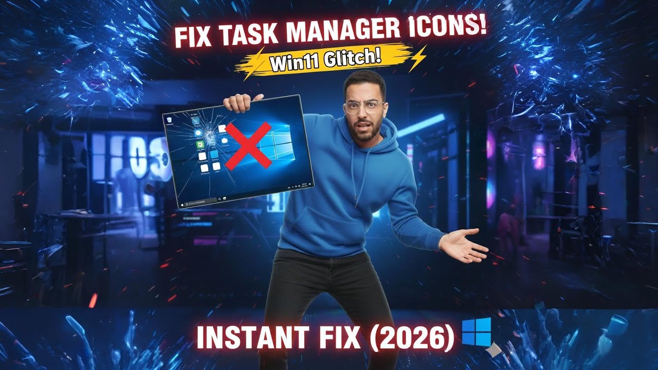 Task Manager Icon Glitch After Windows 11 Update - FIX NOW