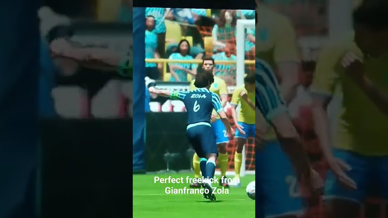 The perfect freekick from Zianfranco Zola #fifa23 #fifaultimateteam23