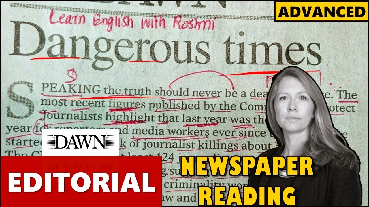 Newspaper Reading || Learn English Through Newspaper Reading || English Grammar Learning