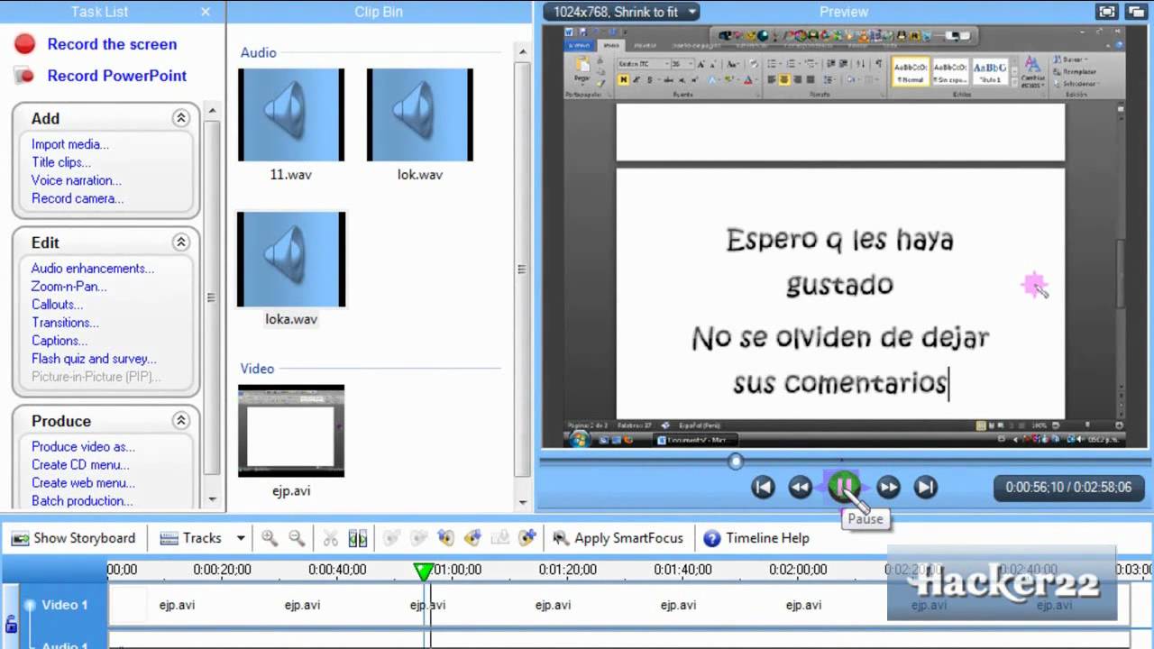 Como poner voz Loquendo en un video | Hacer tutoriales con Loquendo