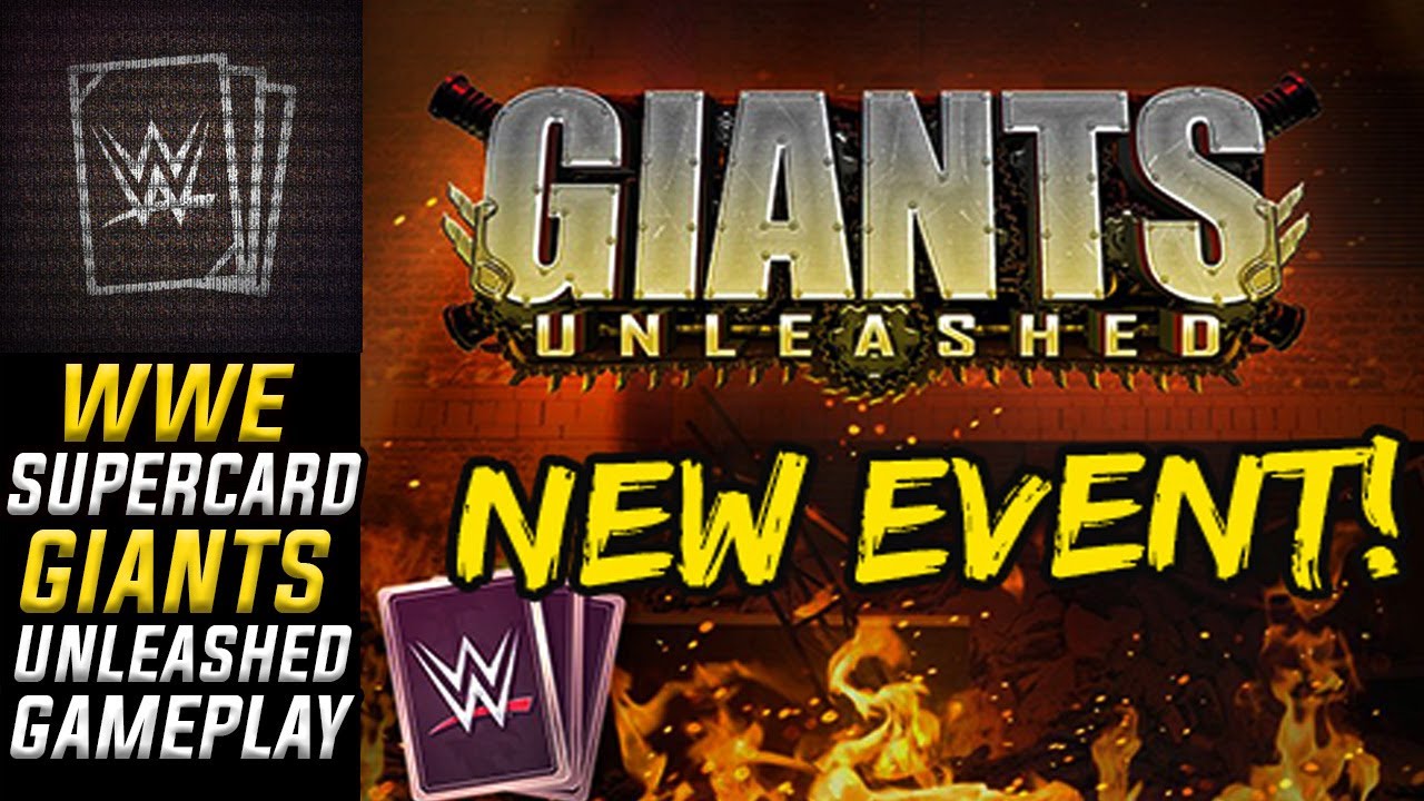 Giants Unleashed Gameplay - WWE Supercard - iOS/Android