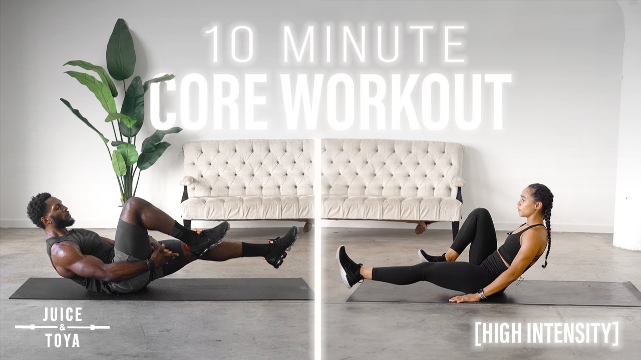 10 Minute High Intensity Abs/Core Workout [For Advanced and Beginners]
