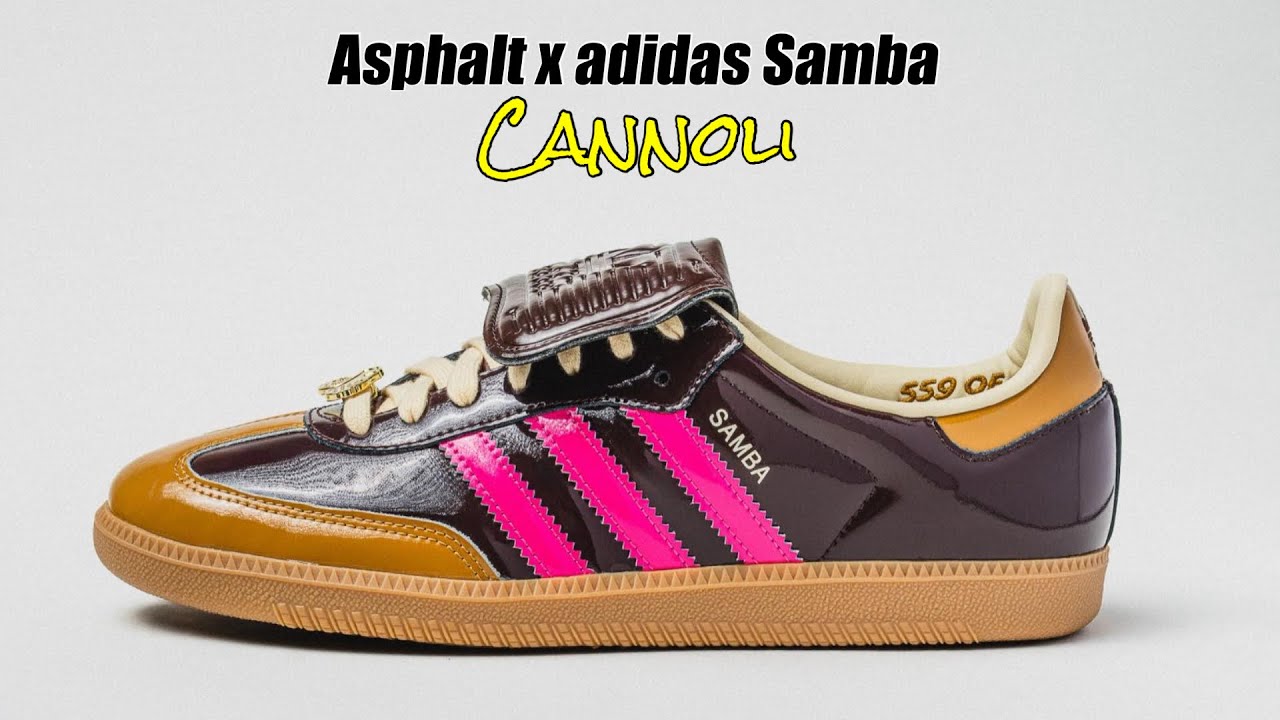 Asphalt x adidas Samba Cannoli