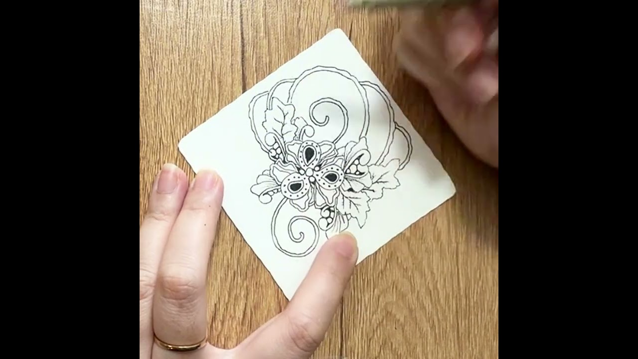 Let’s Tangle Together - Tile No. 104