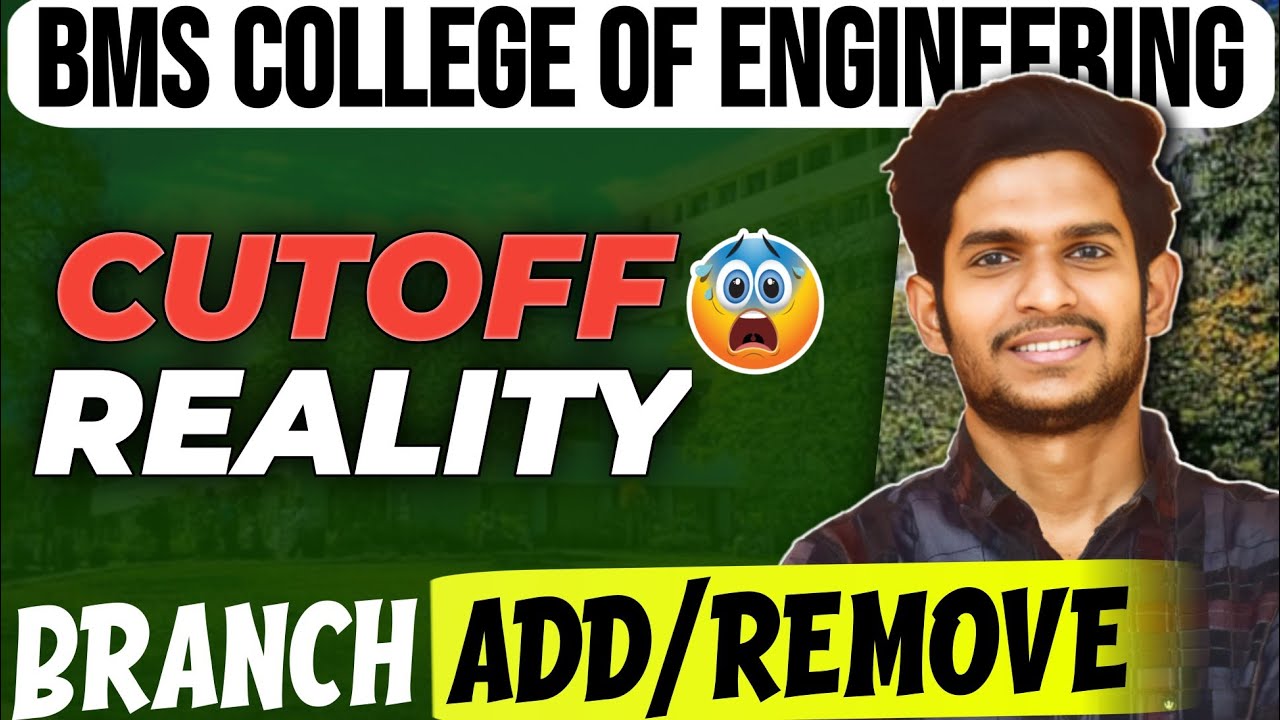 BMS College COMEDK 2025 Cutoff Shock ⚠️ Branch Removed + Highest Cutoff Ever?