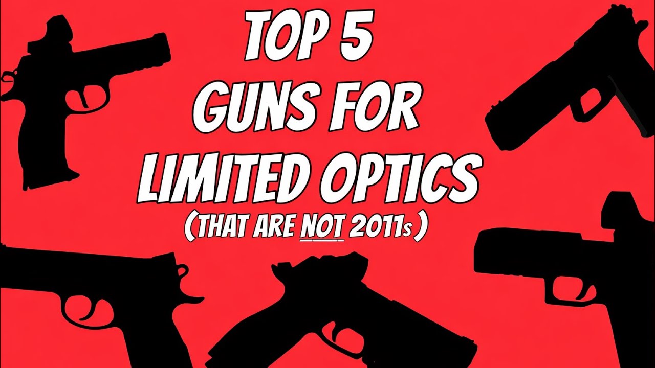 Топ-5 однозарядных пистолетов для ограниченной установки оптики, НЕ выпущенных в 2011 году.