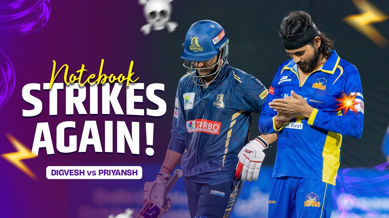 The Ultimate Send-Off! Digvesh Rathi vs Priyansh Arya 😮&zwj;💨💥