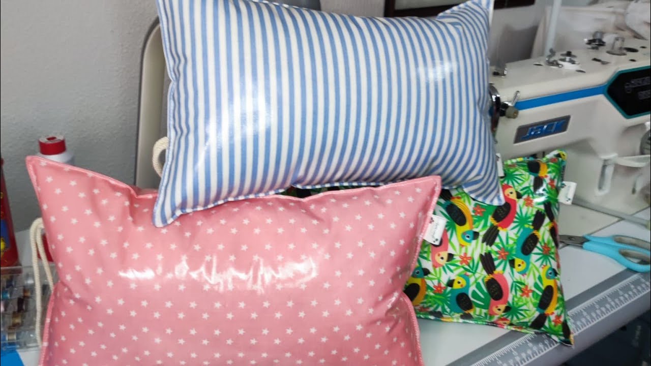 Almofada de praia - How to make a beach pillow