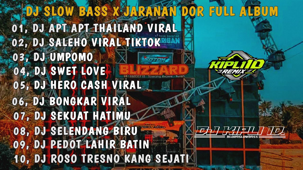 DJ APT APT THAILAND X SALEHO || SLOW BASS X JARANAN DOR FULL ALBUM VIRAL TIKTOK TERBARU 2025