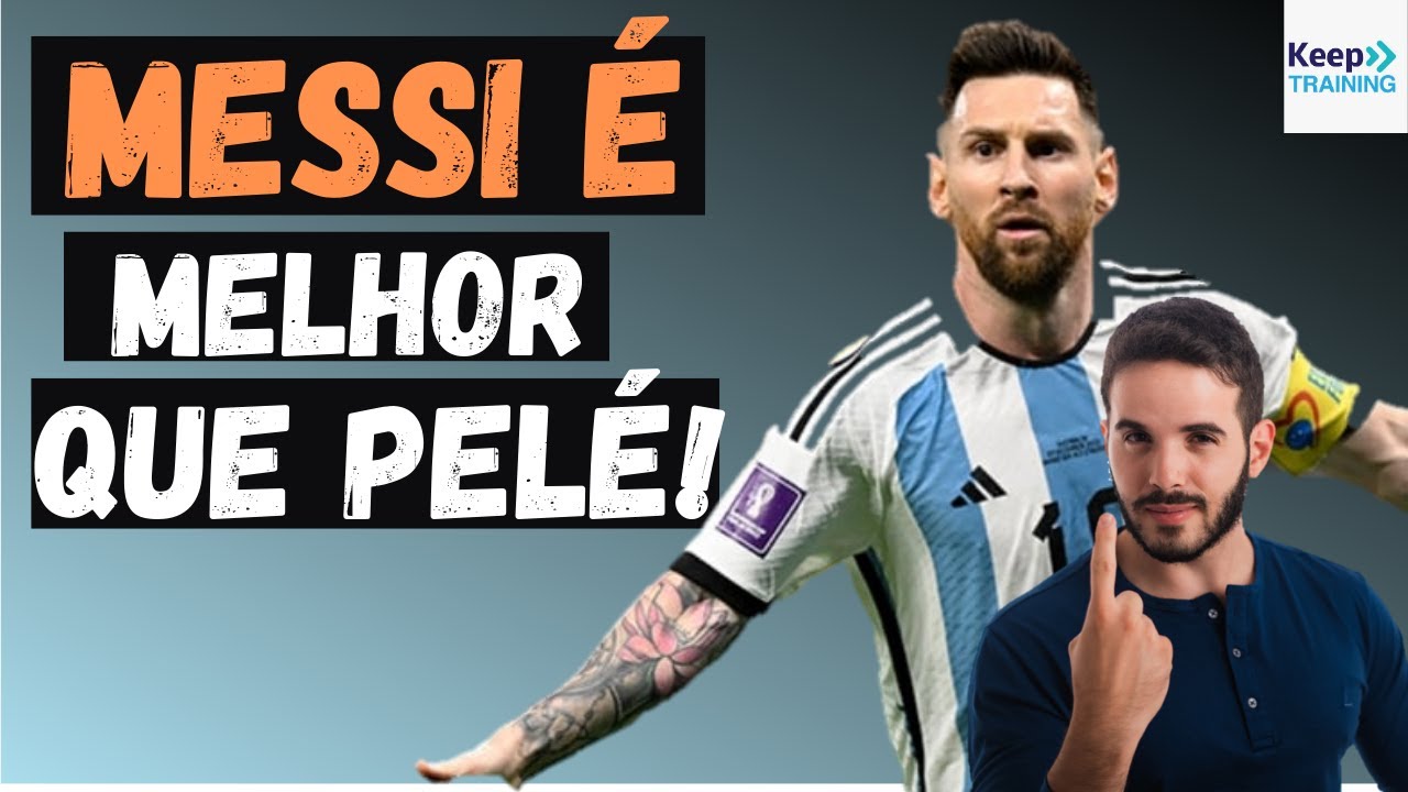Por que MESSI é o MELHOR jogador da história do futebol!!