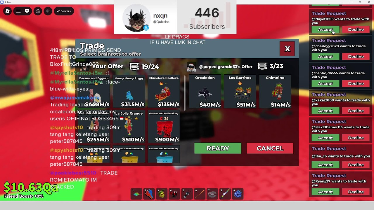 SAB LIVE TRADIKNG AND SELLING!
