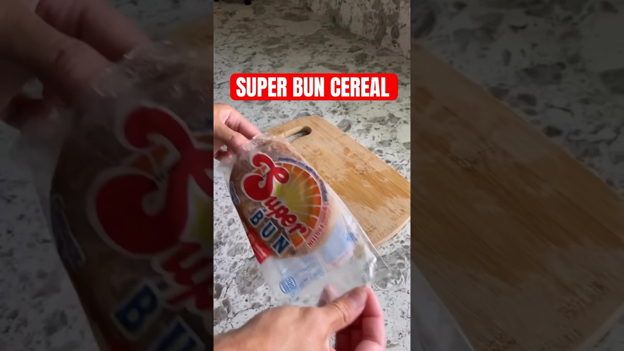 Super Bun &reg; Cereal 👀 #foodlove #recipes ￼
