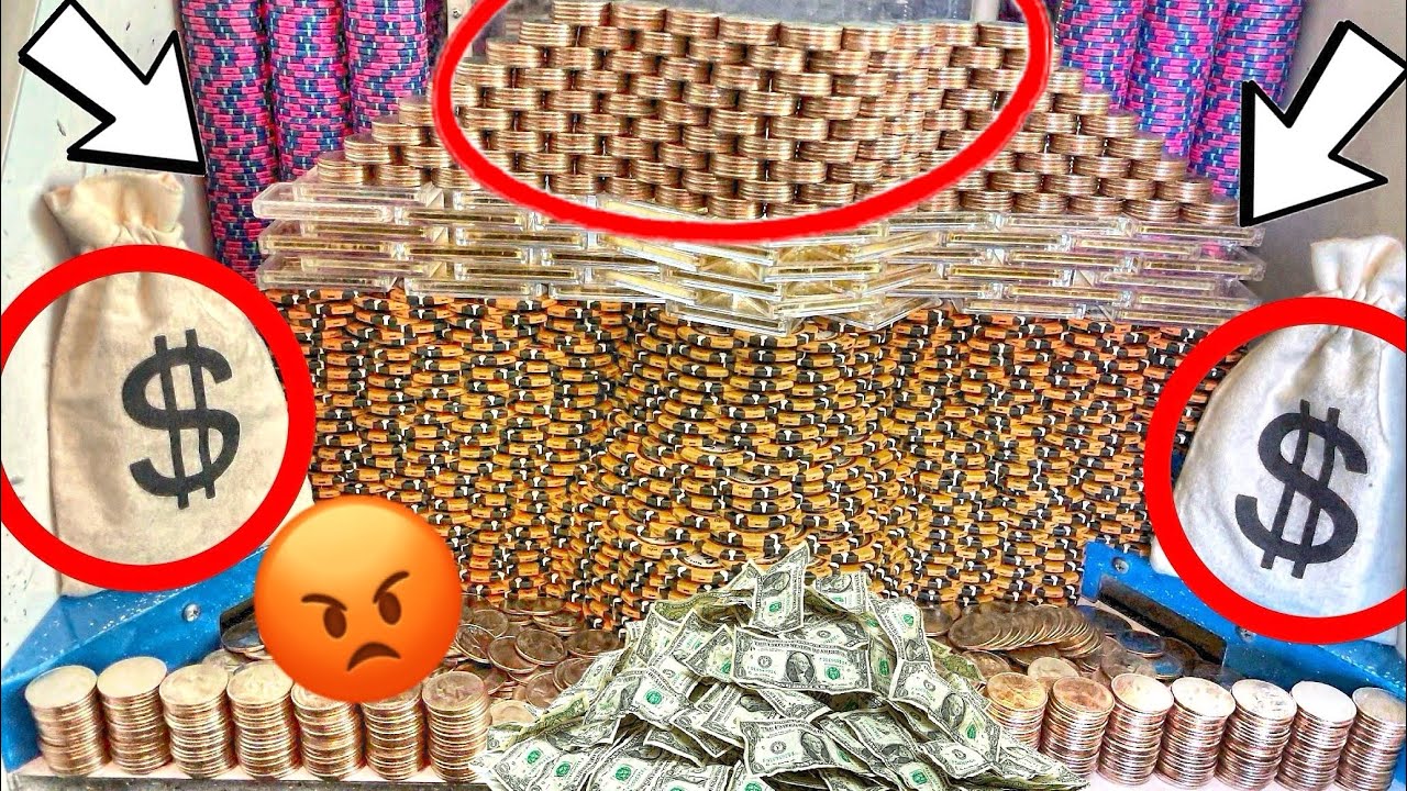 😡WE ALMOST WENT “BANKRUPT” THEN THIS HAPPENED! HIGH LIMIT COIN PUSHER MEGA MONEY CASINO JACKPOT!