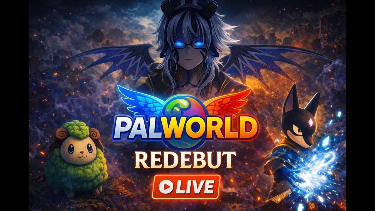 [Guardião Vtuber][VtuberBR+16]PalWord NOVAMENTE!!!!!! Redebut Visual Novo!