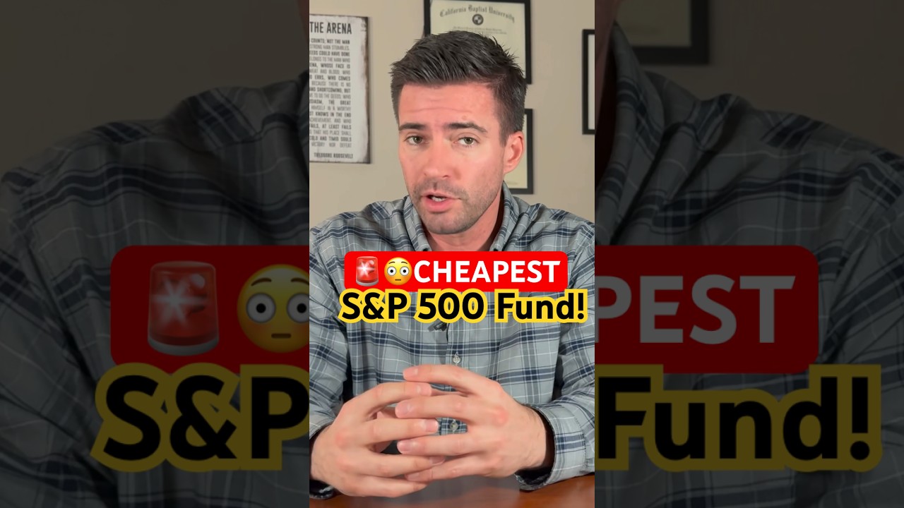 Cheapest S&P 500 Fund Ever - MASSIVE COMPOUND INTEREST FASTER