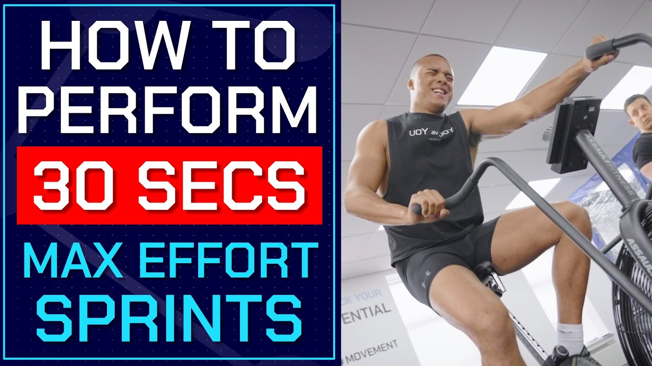 How to Perform 30 Second Max Sprints