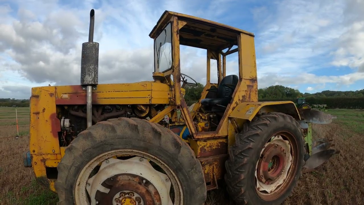 1967 Muir-Hill 101 5.9 Litre 6-Cyl Diesel 4WD Tractor (108 HP) Ledbury Ploughing match 2025