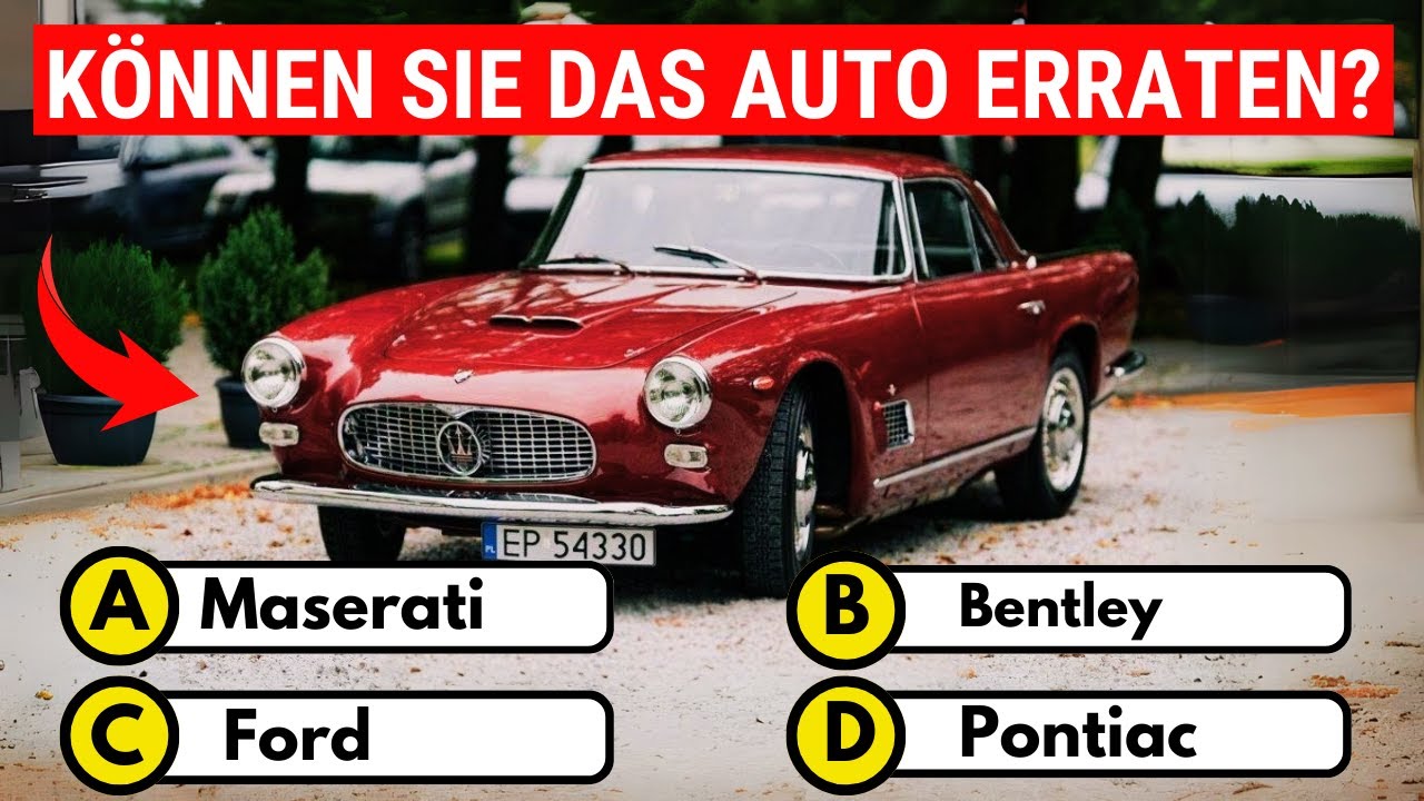 Oldtimer-Quiz: Bist du ein Profi in Automobilgeschichte?