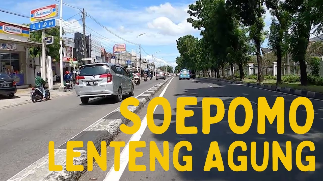 Jl.Soepomo Ke Lenteng Agung | South Jakarta | Walking | Keliling Kota | Driving Around