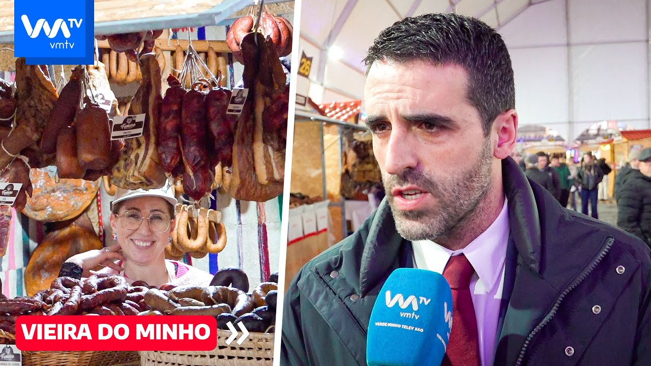 Feira do Fumeiro de Vieira do Minho já arrancou este fim de semana
