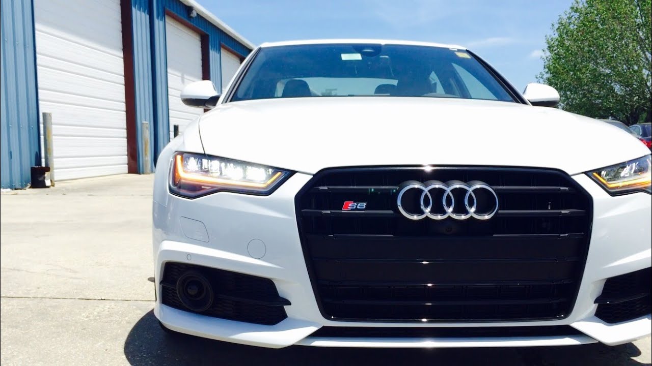 Audi S6 4.0T Quattro S Tronic (A6) 2016 года. Полный обзор / Запуск / Выхлоп / Короткий пробег