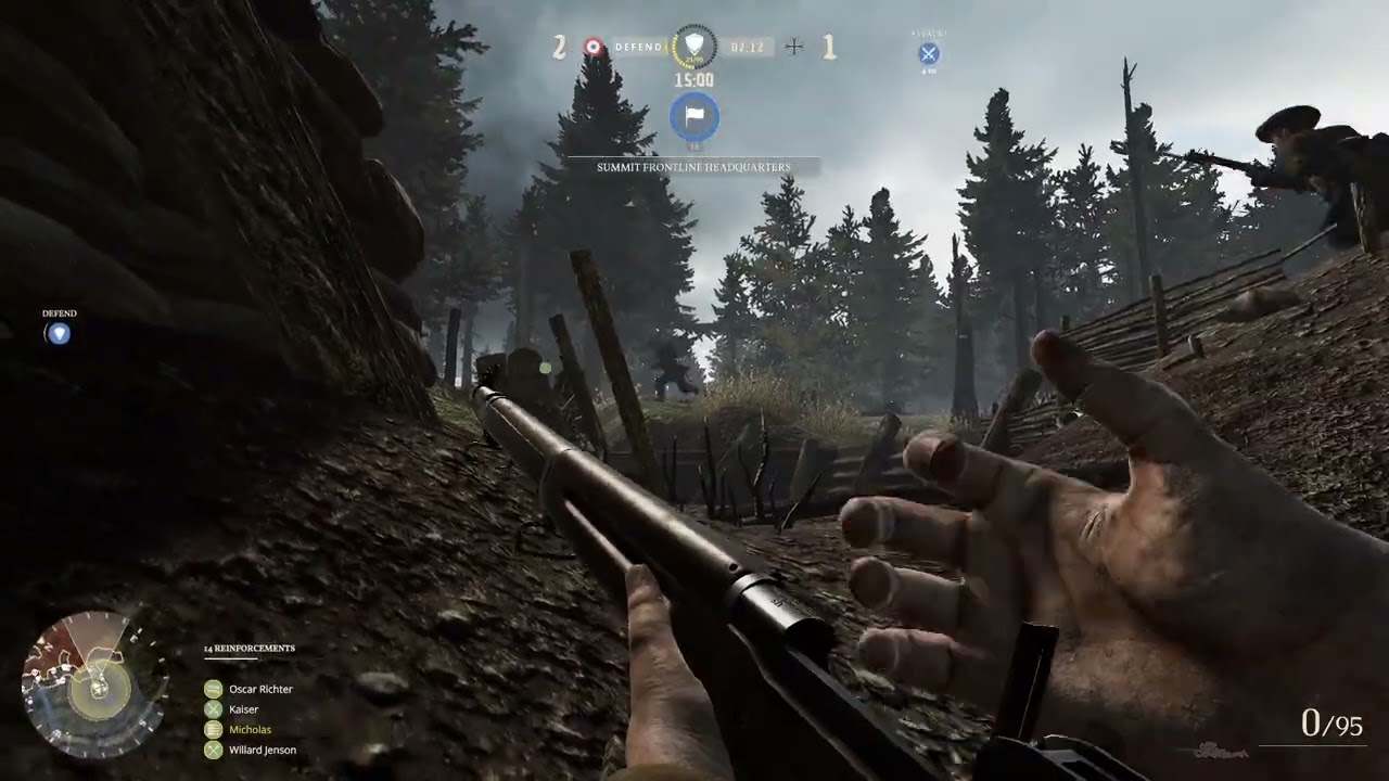 Verdun Gameplay Vosges