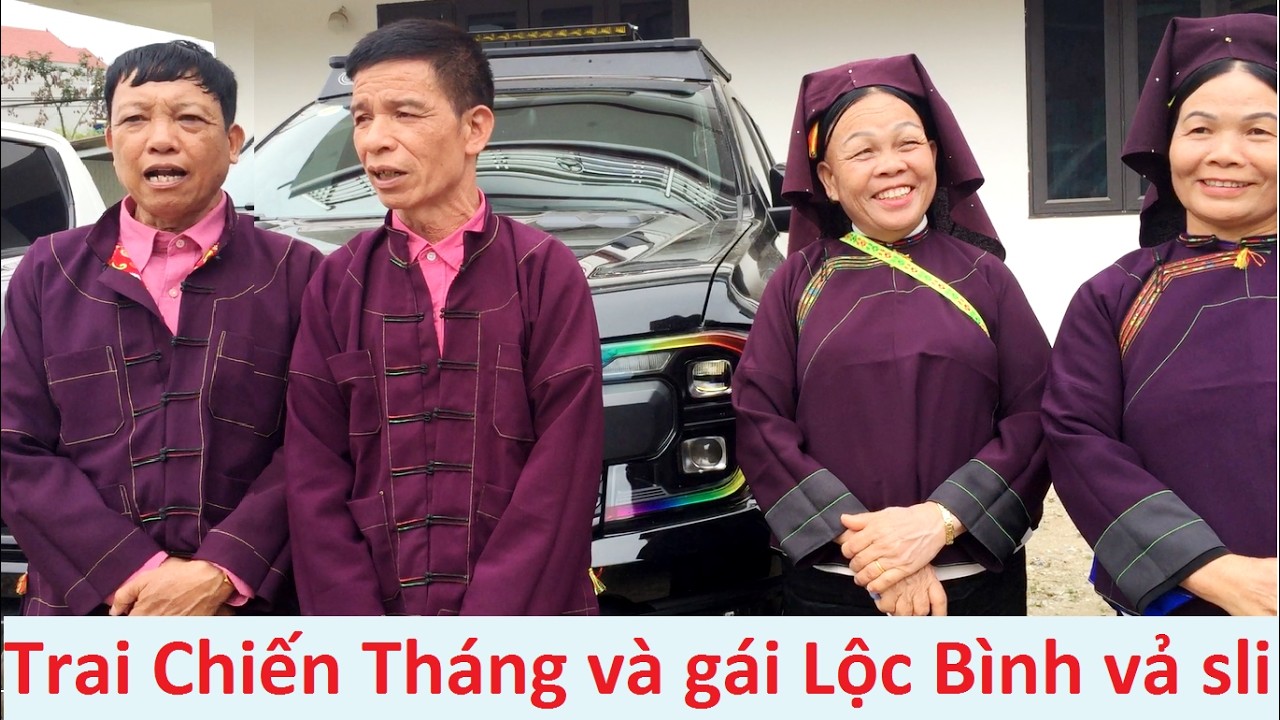 .Trai Chiến Thắng và gái Lộc Bình hát sli hội Xuân Tình #1