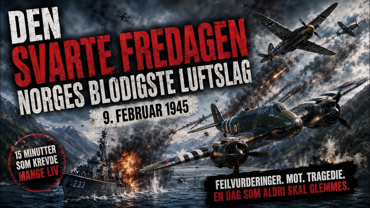 Den Svarte Fredagen: Norges Blodigste Luftslag (1945)