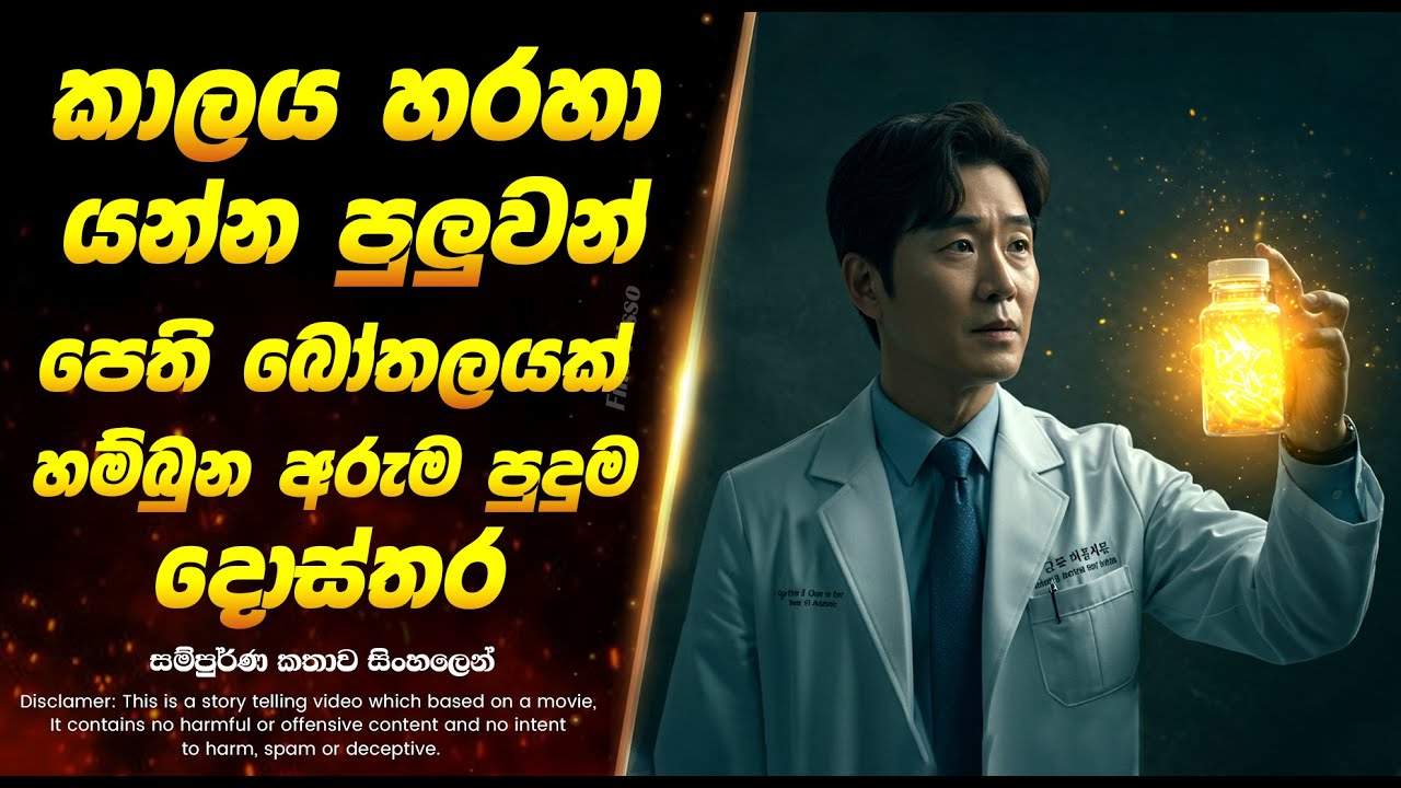 කාලය හරහා යන්න පුලුවන් පෙති බෝතලයක් හම්බුන අරුම පුදුම දොස්තර | Sinhala Movie Review