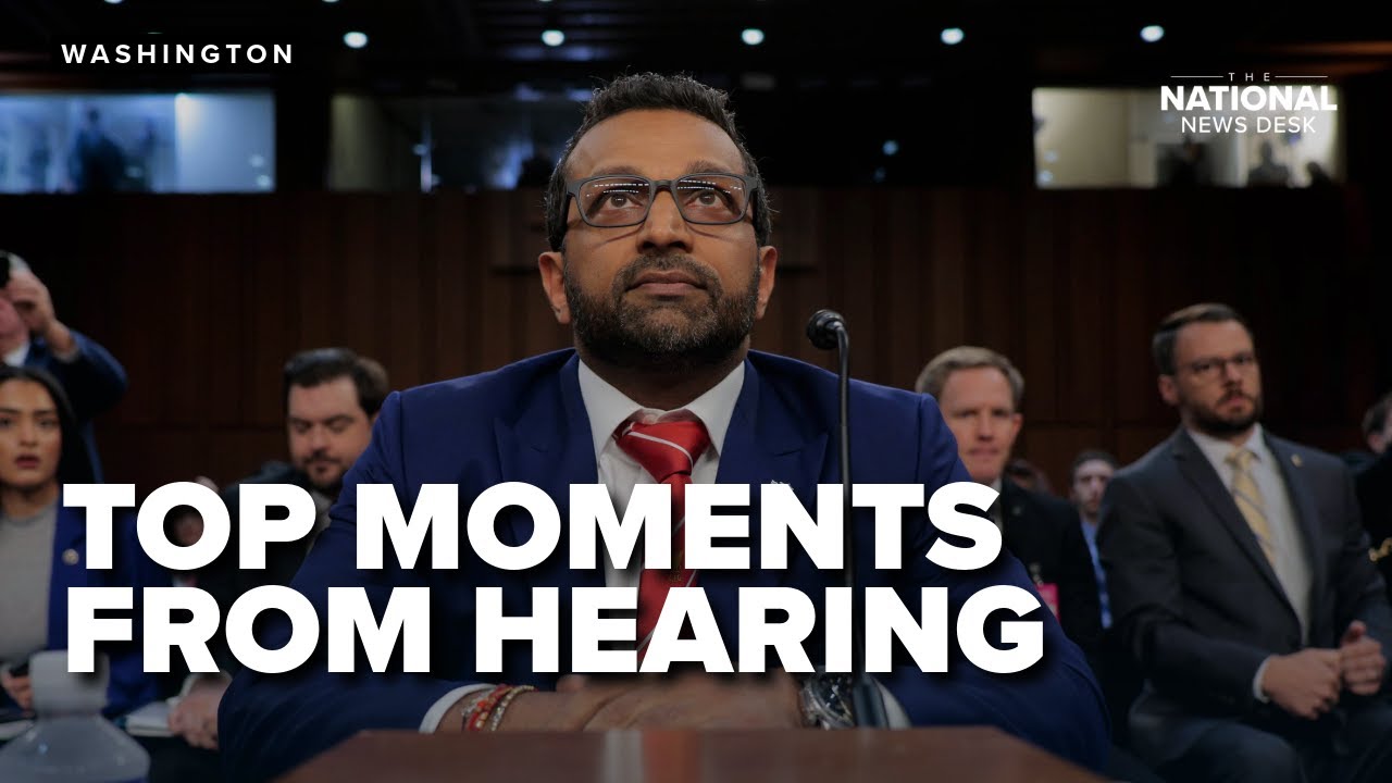 Top moments from Kash Patel&rsquo;s clash with Democrats during heated Senate oversight hearing