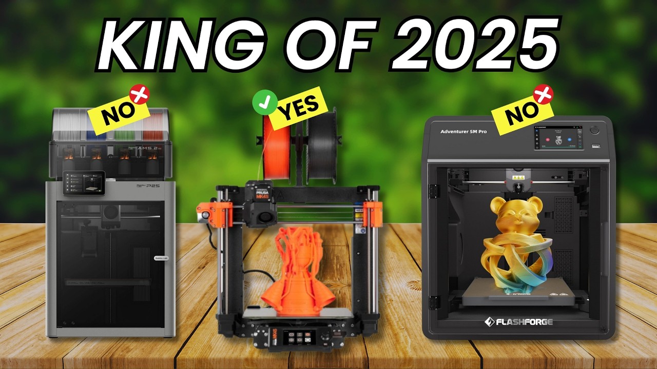 Top 6 BEST 3D Printers You Need in 2025