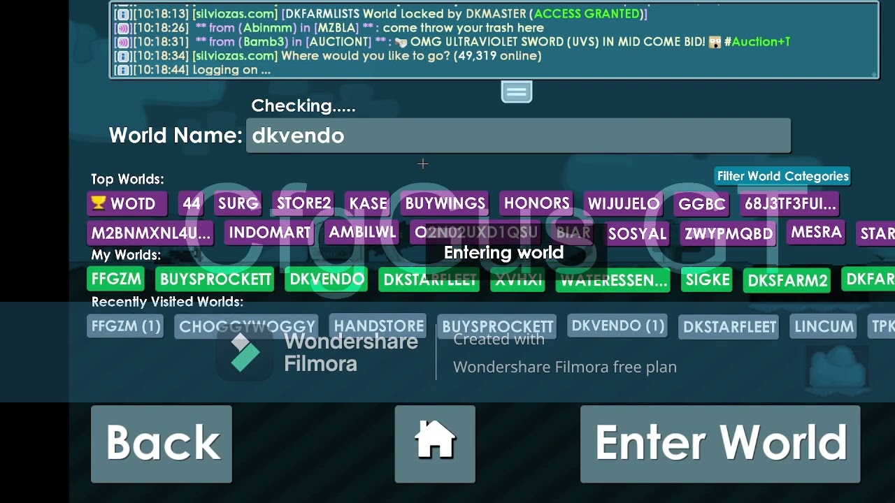 Growtopia Hacking Dkmaster (100bgl+)