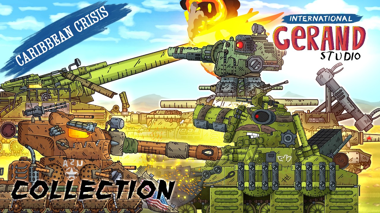 NEW MONSTERS on both sides! What will happen next? - Cartoons about tanks