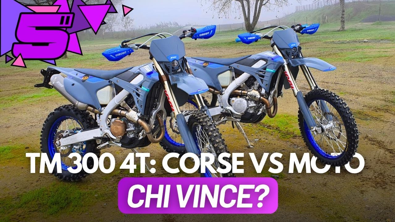 TM MOTO vs TM CORSE 2025: il test delle nuove enduro 300 4 tempi