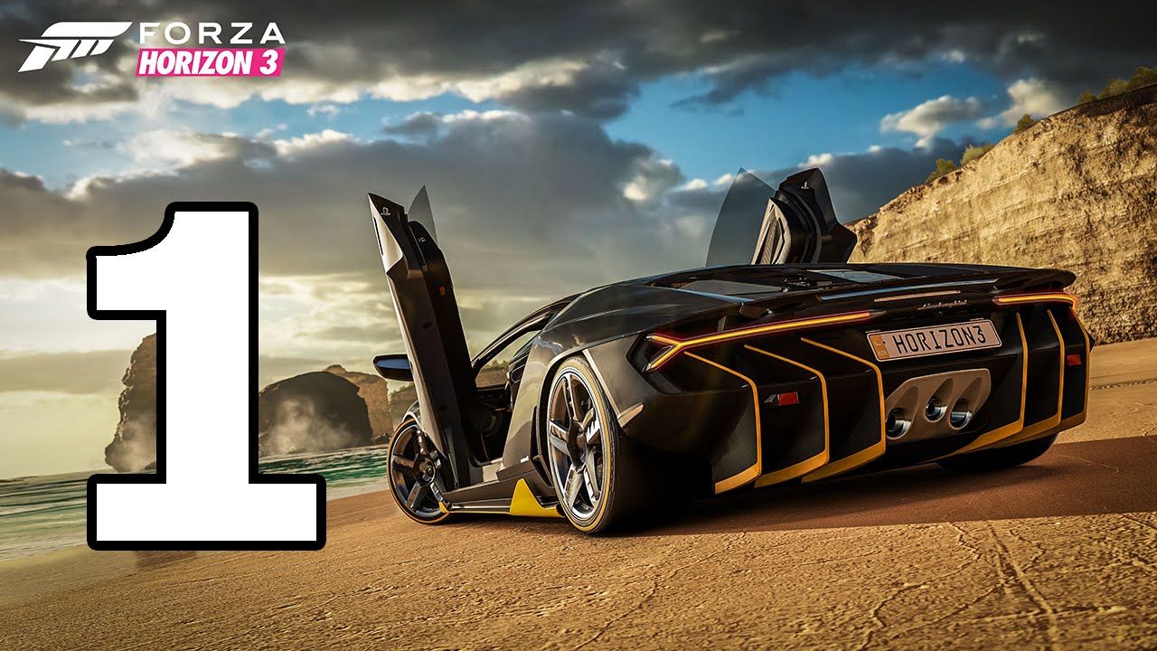 Forza Horizon 3 Walkthrough Part 1 - No Commentary Playthrough (Xbox One)