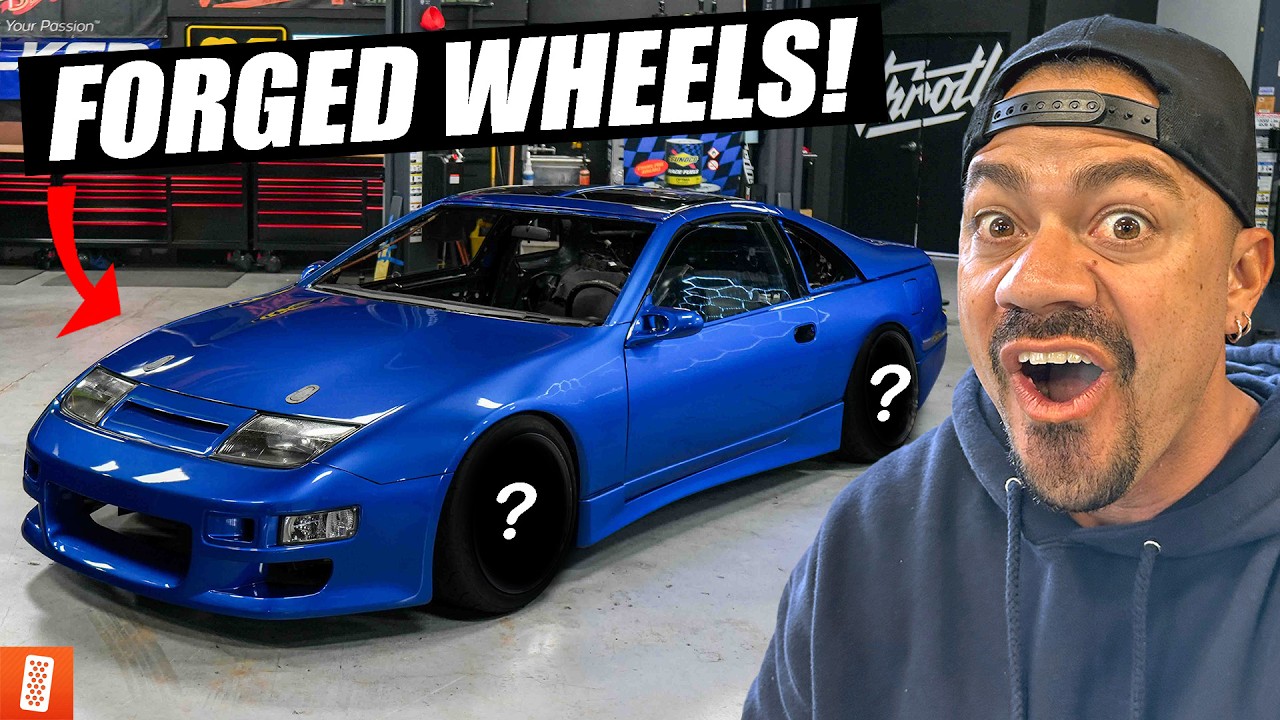 Turning a $300 Nissan 300ZX into a $30,000 Nissan 300ZX - Part 8 (New FORGED Wheels!)