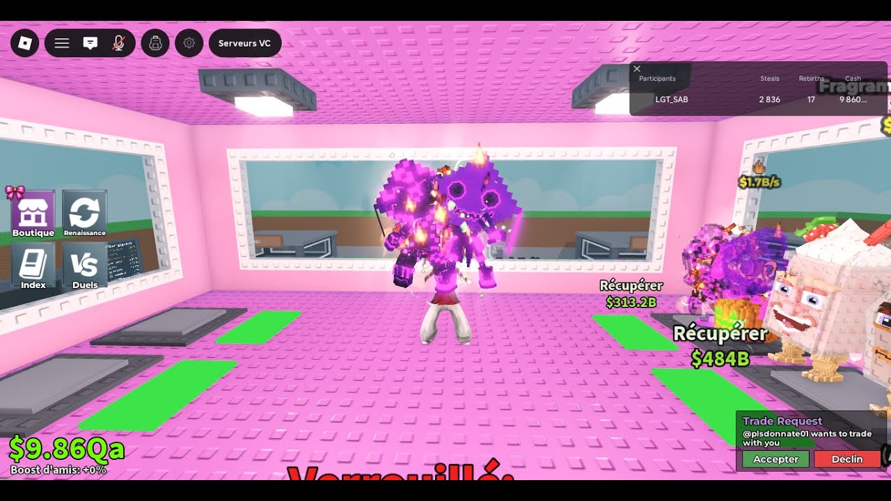 CHERCHE QUE ROBUX ET TRADE