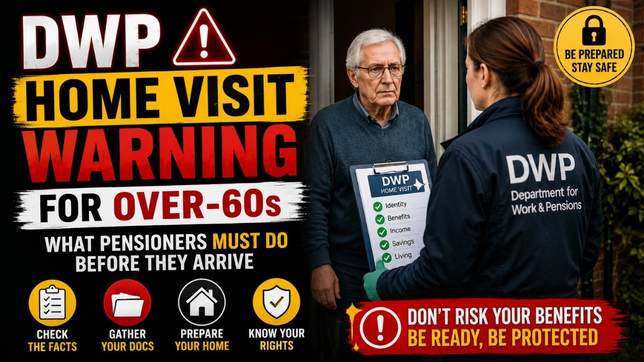 🚨 DWP Home Visit Warning for Over-60s &ndash; What Pensioners Must Do Before They Arrive