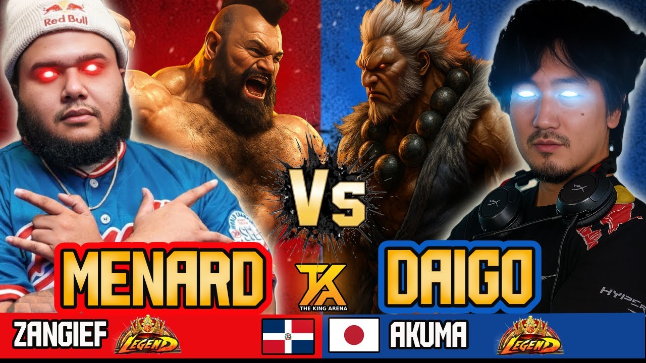 🔥 SF6 ▰ MENARD (Zangief) vs DAIGO (Akuma) ▰ Street Fighter 6 🔥