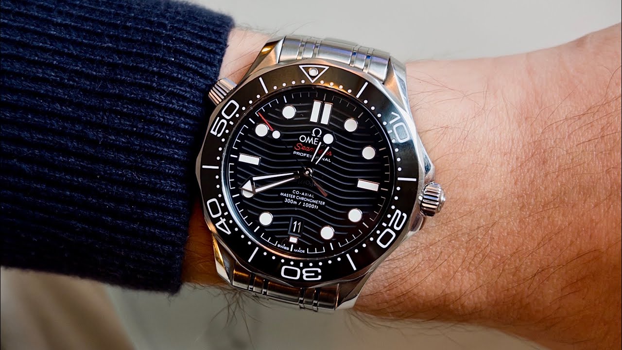 Omega Seamaster 300m professional - first impressions - wearable even on a small wrist