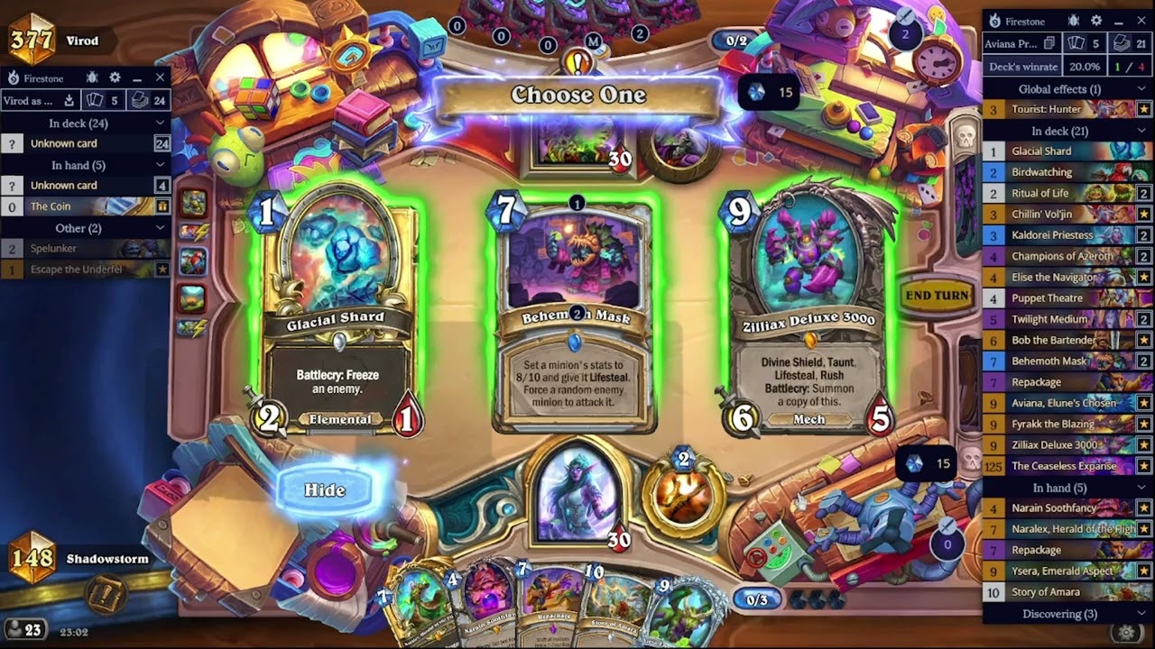 Hearthstone The Day of Rebirth Aviana Priest: Do we get to play?