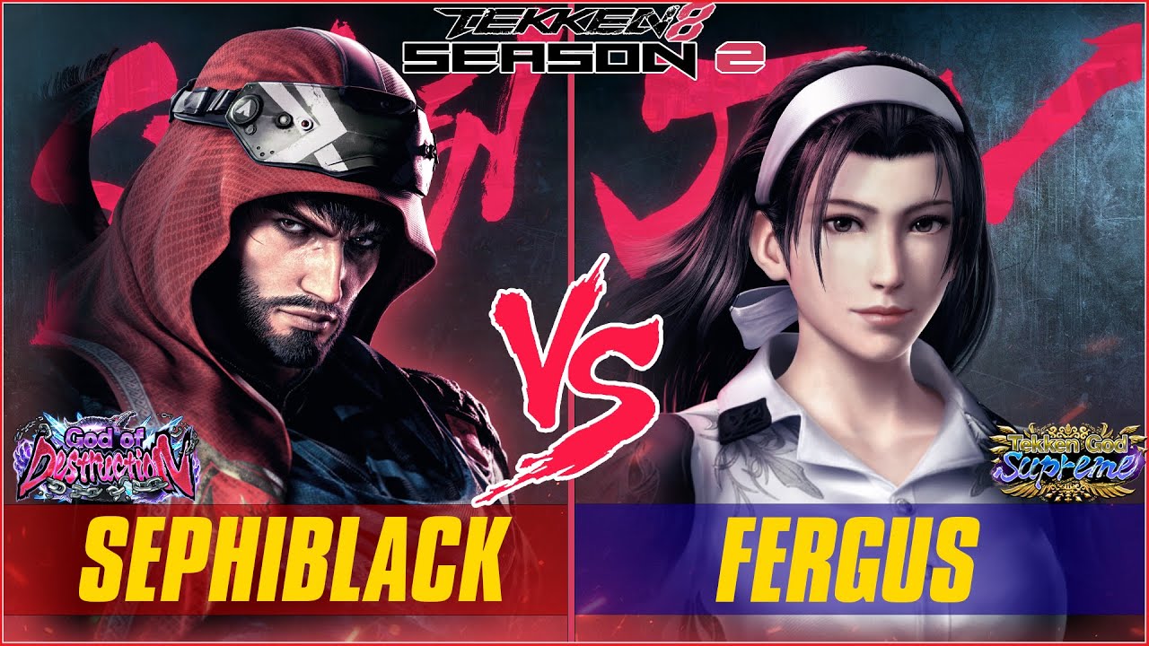 TEKKEN 8 (ver 2.01) 💥SEPHIBLACK (SHAHEEN) VS FERGUS (JUN)💥 | TEKKEN 8 RANKED MATCHES