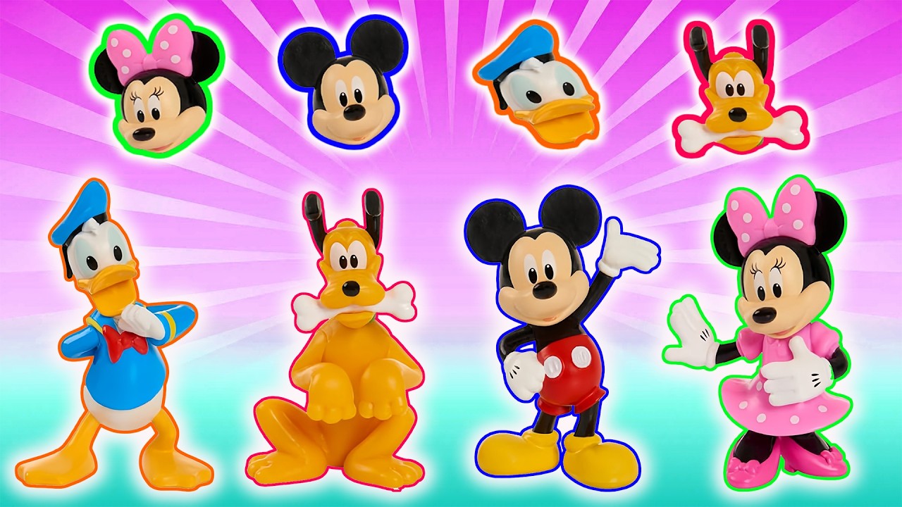Join Mickey Mouse, Minnie, Donald, and Pluto for a Colorful Adventure! 🌈🎨 | Mickey Mouse Animation