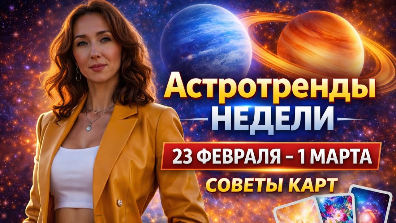 ❤️‍🔥НЕДЕЛЯ 23.02-1.03❤️‍🔥 АСТРОТРЕНДЫ И СОВЕТЫ КАРТ ОТ ТАТЬЯНЫ ИВАНОВСКОЙ 