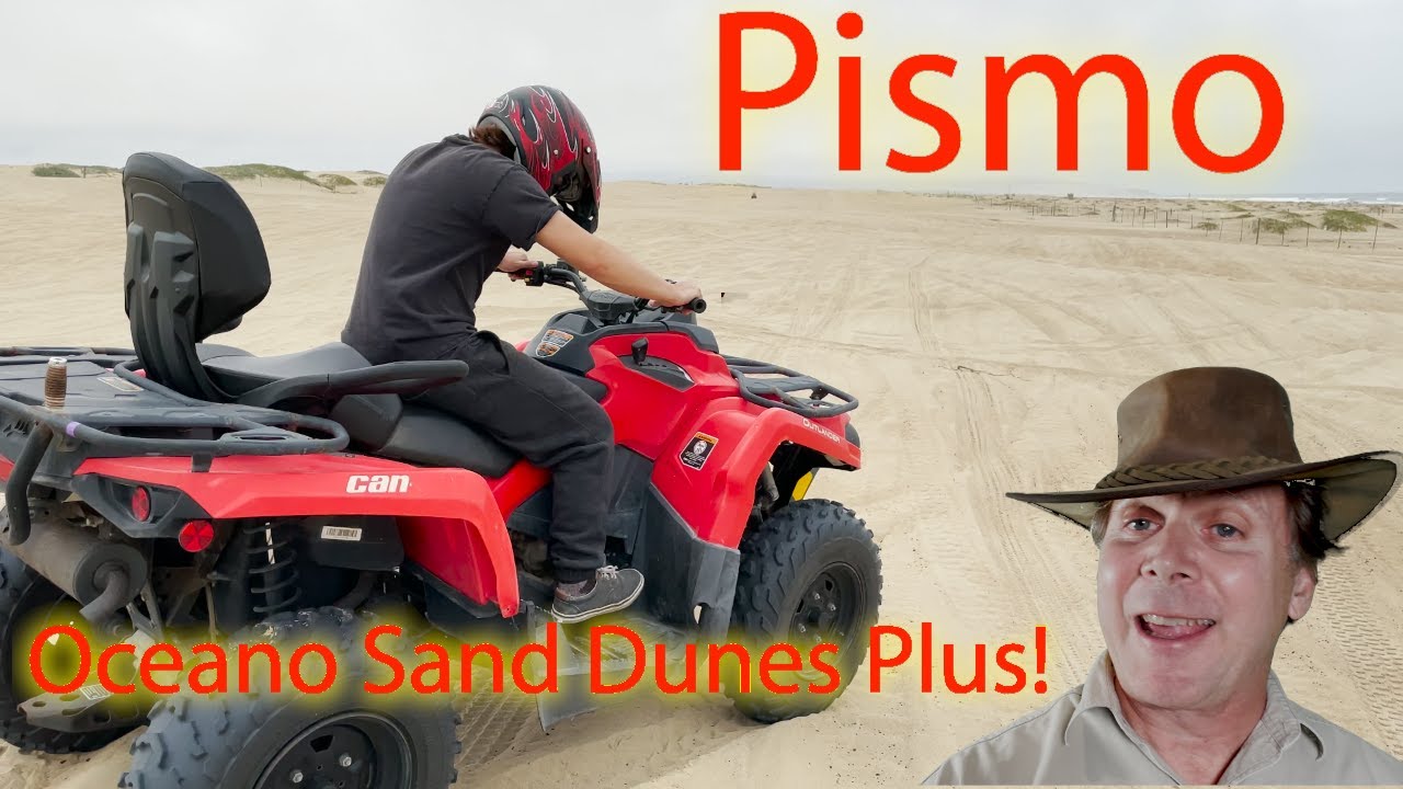 Pismo beach dunes, ATV/Quad/ORV rental, places to eat/stay and more to 1970 rock
