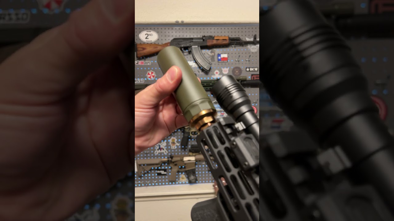 Witt Machine & Tool Mod 1 - QD 9mm Suppressor