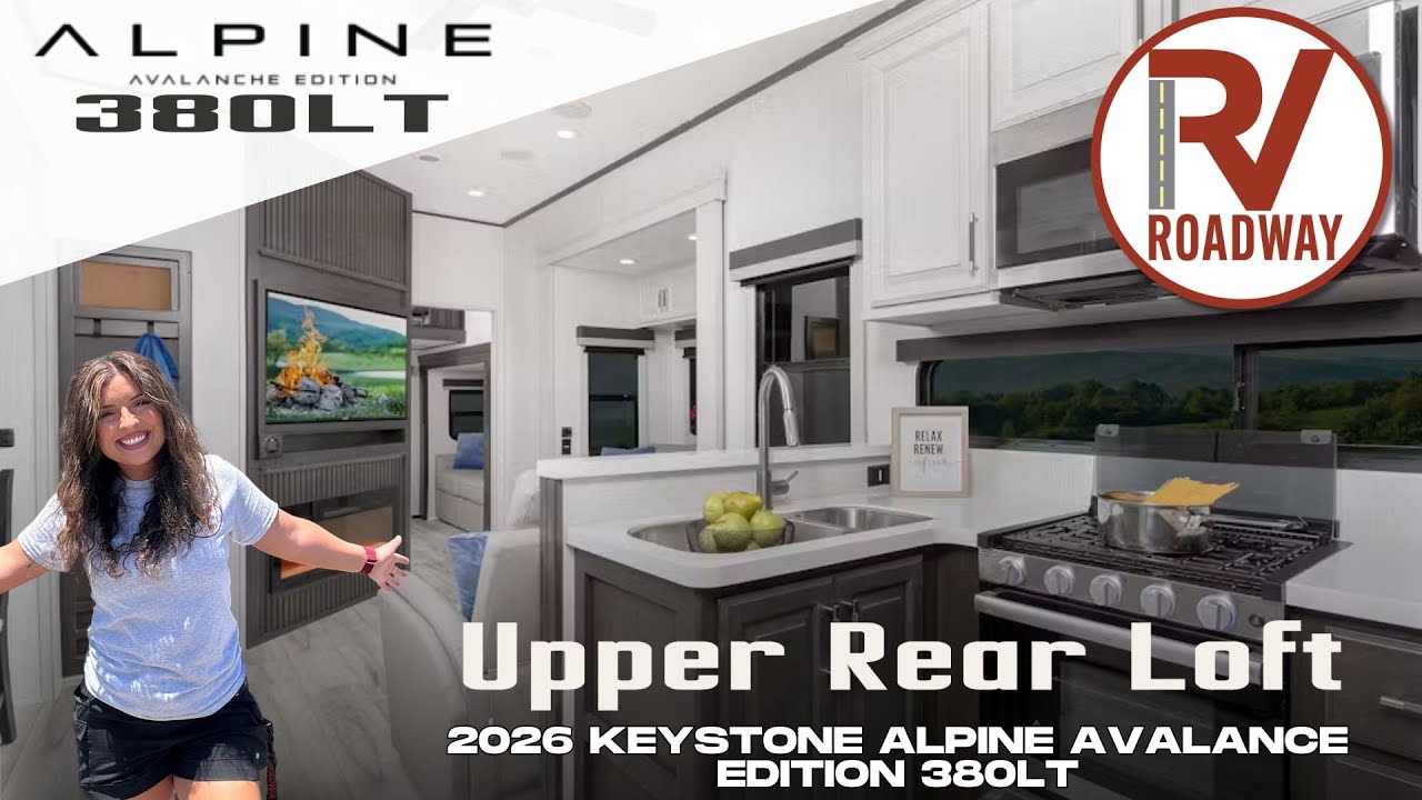 🎉 Explore The New 2026 Keystone RV Alpine Avalanche Edition 380LT 👀 #keystonerv #alpine