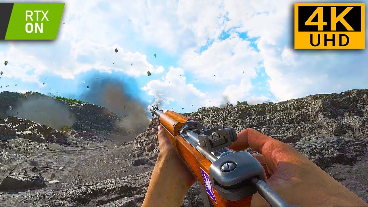 Battlefield 5 - No HUD Immersion Ray Tracing Multiplayer Gameplay [4K 60FPS ULTRA]